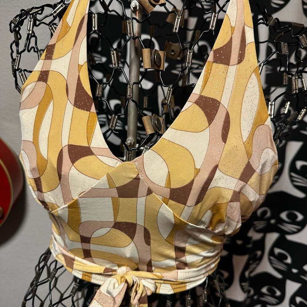 Vintage y2k retro halter top
